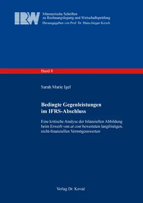 Igel |  Bedingte Gegenleistungen im IFRS-Abschluss | Buch |  Sack Fachmedien