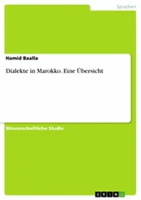 Baalla |  Dialekte in Marokko. Eine Übersicht | eBook | Sack Fachmedien