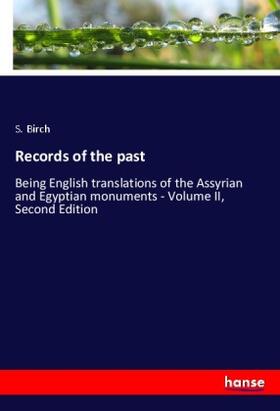 Birch |  Records of the past | Buch |  Sack Fachmedien