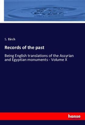 Birch |  Records of the past | Buch |  Sack Fachmedien