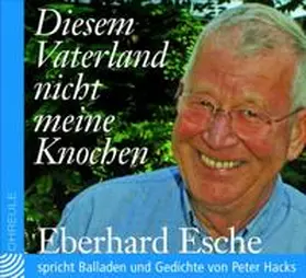 Hacks |  Diesem Vaterland nicht meine Knochen. CD | Sonstiges |  Sack Fachmedien