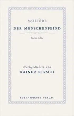 Kirsch |  Der Menschenfeind... | Buch |  Sack Fachmedien