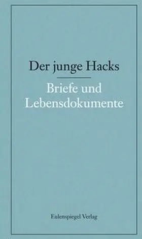 Nickel / Hacks |  Der junge Hacks 5 | Buch |  Sack Fachmedien