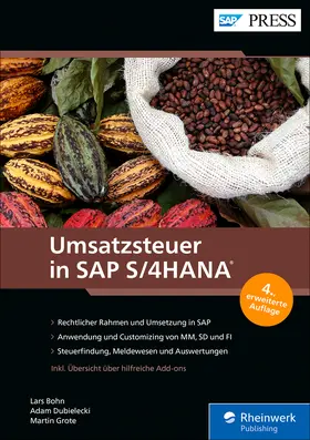 Bohn / Dubielecki / Grote |  Umsatzsteuer in SAP S/4HANA | eBook | Sack Fachmedien