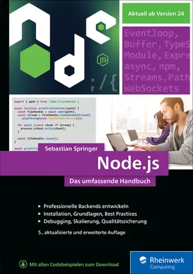 Springer |  Node.js | eBook | Sack Fachmedien