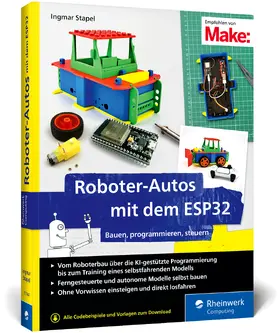 Stapel |  Roboter-Autos mit dem ESP32 | Buch |  Sack Fachmedien