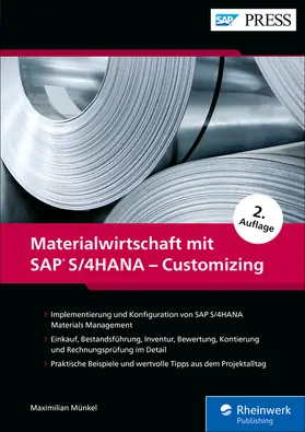 Münkel | Materialwirtschaft mit SAP S/4HANA – Customizing | E-Book | www2.sack.de