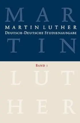 Luther / Schilling / Beutel |  Deutsch-deutsche Studienausgabe | Buch |  Sack Fachmedien