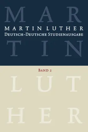 Luther / Schilling / Beutel |  Martin Luther: Deutsch-Deutsche Studienausgabe Band 2 | eBook | Sack Fachmedien