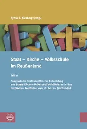 Kleeberg |  Staat – Kirche – Volksschule im Reußenland | Buch |  Sack Fachmedien