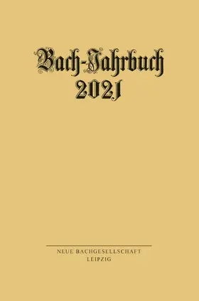 Wollny |  Bach-Jahrbuch 2021 | eBook | Sack Fachmedien