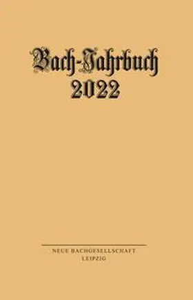 Wollny | Bach-Jahrbuch 2022 | Buch | 978-3-374-07293-4 | sack.de