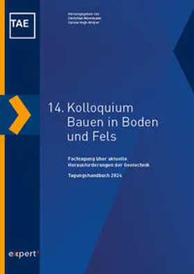 Moormann / Vogt-Breyer | 14. Kolloquium Bauen in Boden und Fels | Buch | 978-3-381-11811-3 | sack.de