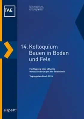 Moormann / Vogt-Breyer | 14. Kolloquium Bauen in Boden und Fels | E-Book | sack.de