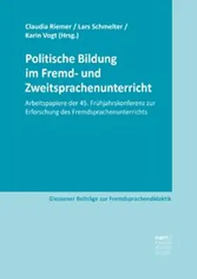 Riemer / Schmelter / Vogt | Politische Bildung im Fremd- und Zweitsprachenunterricht | E-Book | sack.de