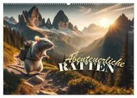 CALVENDO / R. Stuhlmann |  Abenteuerliche Ratten (Wandkalender 2025 DIN A2 quer), CALVENDO Monatskalender | Sonstiges |  Sack Fachmedien