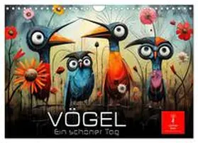 CALVENDO / Roder |  Vögel - ein schöner Tag (Wandkalender 2025 DIN A4 quer), CALVENDO Monatskalender | Sonstiges |  Sack Fachmedien