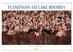CALVENDO / Quentin |  Flamingos am Lake Bogoria - Kenia (Wandkalender 2025 DIN A4 quer), CALVENDO Monatskalender | Sonstiges |  Sack Fachmedien