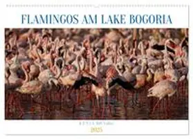 CALVENDO / Quentin |  Flamingos am Lake Bogoria - Kenia (Wandkalender 2025 DIN A2 quer), CALVENDO Monatskalender | Sonstiges |  Sack Fachmedien