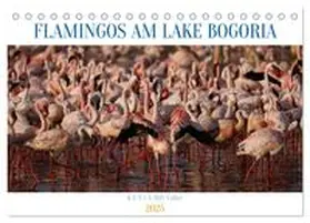 CALVENDO / Quentin |  Flamingos am Lake Bogoria - Kenia (Tischkalender 2025 DIN A5 quer), CALVENDO Monatskalender | Sonstiges |  Sack Fachmedien