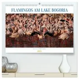 CALVENDO / Quentin | Flamingos am Lake Bogoria - Kenia (hochwertiger Premium Wandkalender 2025 DIN A2 quer), Kunstdruck in Hochglanz | Sonstiges | 978-3-383-86797-2 | sack.de