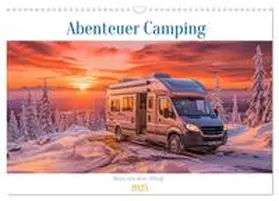 CALVENDO / Gierok-Latniak |  Abenteuer Camping (Wandkalender 2025 DIN A3 quer), CALVENDO Monatskalender | Sonstiges |  Sack Fachmedien