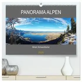 CALVENDO / Schwarzfischer |  Panorama Alpen (hochwertiger Premium Wandkalender 2025 DIN A2 quer), Kunstdruck in Hochglanz | Sonstiges |  Sack Fachmedien