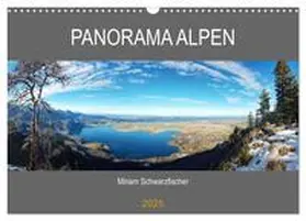 CALVENDO / Schwarzfischer |  Panorama Alpen (Wandkalender 2025 DIN A3 quer), CALVENDO Monatskalender | Sonstiges |  Sack Fachmedien