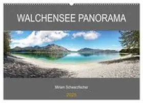 CALVENDO / Schwarzfischer |  Walchensee Panorama (Wandkalender 2025 DIN A2 quer), CALVENDO Monatskalender | Sonstiges |  Sack Fachmedien