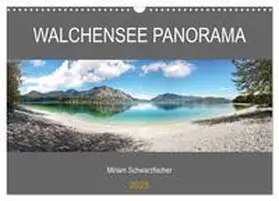 CALVENDO / Schwarzfischer |  Walchensee Panorama (Wandkalender 2025 DIN A3 quer), CALVENDO Monatskalender | Sonstiges |  Sack Fachmedien