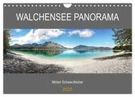 CALVENDO / Schwarzfischer |  Walchensee Panorama (Wandkalender 2025 DIN A4 quer), CALVENDO Monatskalender | Sonstiges |  Sack Fachmedien