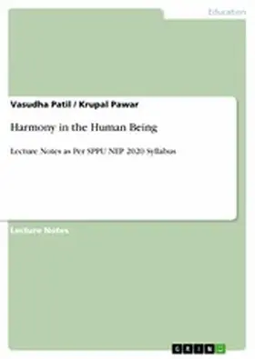 Patil / Pawar |  Harmony in the Human Being | eBook | Sack Fachmedien