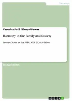 Patil / Pawar |  Harmony in the Family and Society | eBook | Sack Fachmedien