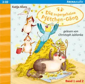 Alves |  Die supergeheime Pfötchen-Gäng (1&2). Der Zwei-Millionen-Körner Schatz. Die geheimnisvolle Glückskatze | Sonstiges |  Sack Fachmedien