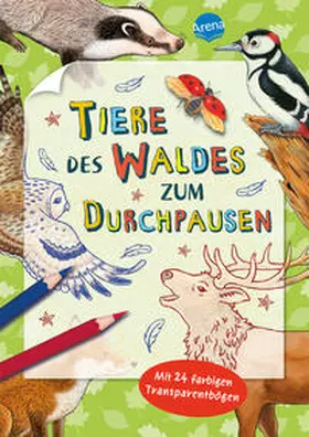  Tiere des Waldes zum Durchpausen | Buch |  Sack Fachmedien