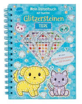  Mein Rätselbuch mit bunten Glitzersteinen. Tiere | Buch |  Sack Fachmedien
