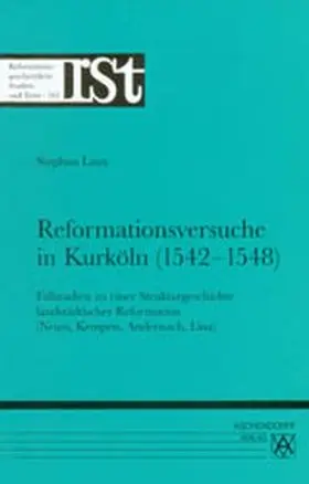 Laux |  Reformationsversuche in Kurköln (1542-1548) | Buch |  Sack Fachmedien