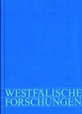 Walter |  Westfälische Forschungen. Zeitschrift des Westfälischen Instituts... / Westfälische Forschungen | Buch |  Sack Fachmedien