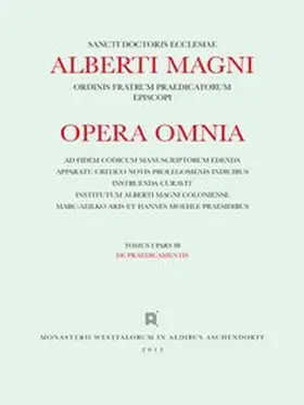 Magnus / Santos Noya / Steel |  Albertus <Magnus>: [Opera omnia] Alberti Magni opera omnia / Opera Omnia / De Praedicamentis | Buch |  Sack Fachmedien