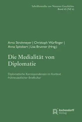 Strohmeyer / Würflinger / Spitzbart |  Die Medialität von Diplomatie | Buch |  Sack Fachmedien