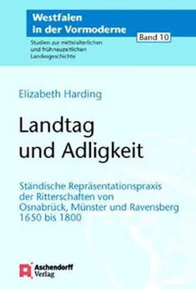 Harding |  Landtag und Adeligkeit | Buch |  Sack Fachmedien