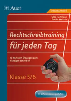 Hartmann / Waitkus |  Rechtschreibtraining für jeden Tag, Klasse 5/6 | Buch |  Sack Fachmedien