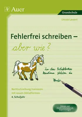 Lassert |  Fehlerfrei schreiben - aber wie? 4. Schuljahr | Buch |  Sack Fachmedien