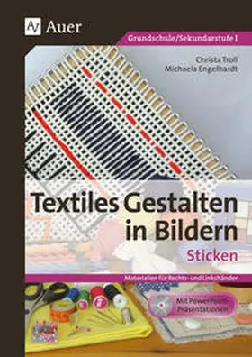 Troll / Engelhardt |  Textiles Gestalten in Bildern: Sticken | Buch |  Sack Fachmedien