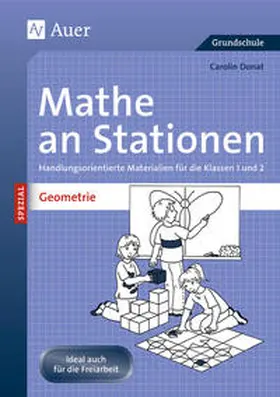 Donat |  Mathe an Stationen Spezial Geometrie 1+2 | Buch |  Sack Fachmedien