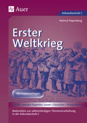 Papenberg |  Erster Weltkrieg | Buch |  Sack Fachmedien