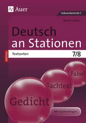 Röser |  Deutsch an Stationen SPEZIAL Textsorten 7-8 | Buch |  Sack Fachmedien