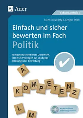 Stich / Troue |  Einfach und sicher bewerten im Fach Politik | Buch |  Sack Fachmedien
