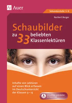 Berger |  Schaubilder zu 33 beliebten Klassenlektüren | Buch |  Sack Fachmedien