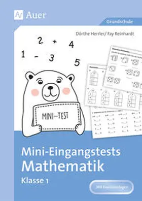 Frenz / Mandler / Khorshidi |  Mini-Eingangstests Mathematik - Klasse 1 | Buch |  Sack Fachmedien